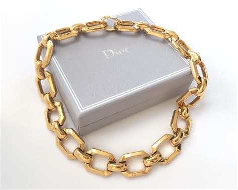 christian dior necklce|Christian Dior necklace vintage.